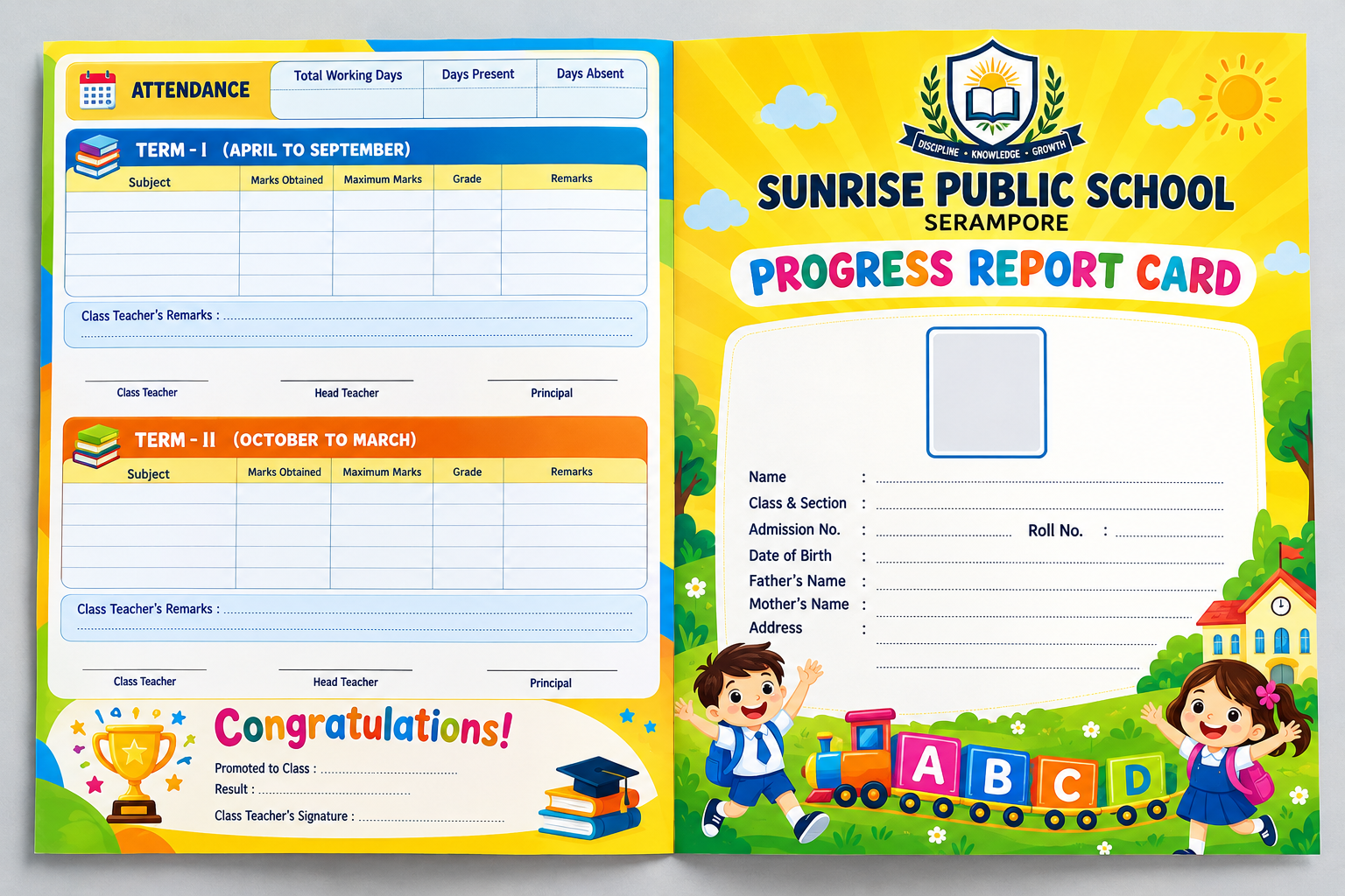Report Card/Progress Report